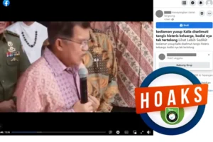 Jusuf Kalla Laporkan Akun YouTube dan Facebook atas Tuduhan Hoaks dan Pencemaran Nama Baik