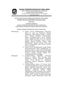 Kades Sukojati Mengundurkan Diri, Pemerintah Banyuwangi Tunda Keputusan hingga Dapat Laporan Resmi BPD