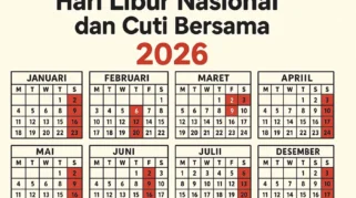Kalender Libur Nasional dan Cuti Bersama 2026: 16 Hari Libur, 6 Long Weekend