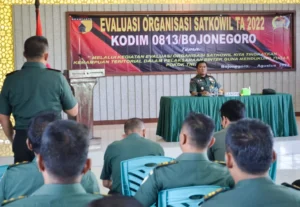 Kanopi KDMP Bojonegoro Ambruk, Kodim 0813 Lakukan Evaluasi Kualitas Bangunan