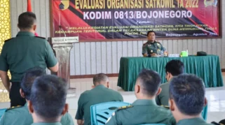 Kanopi KDMP Bojonegoro Ambruk, Kodim 0813 Lakukan Evaluasi Kualitas Bangunan