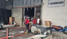 Kantor sekaligus Gudang di Situbondo Terbakar, Api Cepat Terbendung