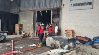 Kantor sekaligus Gudang di Situbondo Terbakar, Api Cepat Terbendung