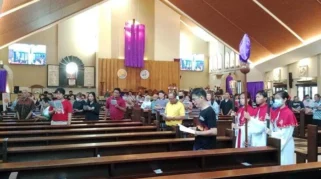 Kapolda Sumsel Pantau Keamanan Paskah di Gereja St Yoseph, Ibadah Lancar Tanpa Insiden