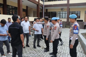 Kapolres Kotamobagu Gelar Gaktibplin Bersama Propam Polda Sulut
