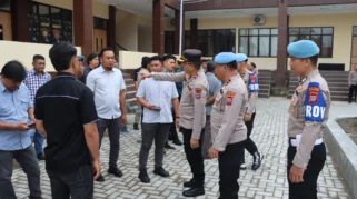 Kapolres Kotamobagu Gelar Gaktibplin Bersama Propam Polda Sulut