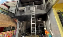 Kebakaran Ruko Cat di Marelan, Satu Wanita Tewas dan Tiga Penghuni Diselamatkan