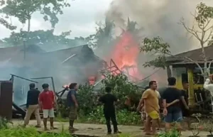 Kebakaran Rumah di Prajekan, Kerugian Puluhan Juta