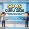 Kemendikdasmen Usulkan 400 Ribu Formasi Guru CPNS 2026 Tanpa PPPK, Ini Alasannya
