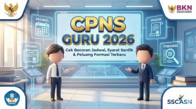 Kemendikdasmen Usulkan 400 Ribu Formasi Guru CPNS 2026 Tanpa PPPK, Ini Alasannya