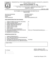 Kesiapan dan Antusias Siswa SD Negeri Kutogirang Mojokerto dalam Pelaksanaan TKA