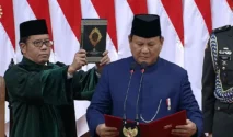 Ketua dan Anggota Ombudsman RI Baru Resmi Sumpah Janji di Hadapan Presiden Prabowo