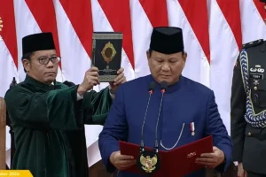 Ketua dan Anggota Ombudsman RI Baru Resmi Sumpah Janji di Hadapan Presiden Prabowo