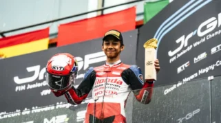 Kiandra Ramadhipa Belajar dari Pengalaman Veda Ega dan Mario Aji di Red Bull Rookies Cup 2026