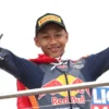 Kiandra Ramadhipa Raih Poin 9 di Red Bull Rookies Cup 2026 Jerez, Finis ke‑7 di Trek Basah