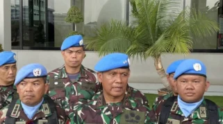 Komandan PMPP TNI Kunjungi Prajurit Terdampak Serangan di Lebanon