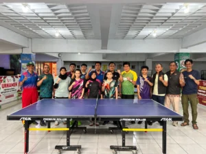 KONI Mojokerto Apresiasi Turnamen Tenis Meja Staf Khusus Kemendes 2026
