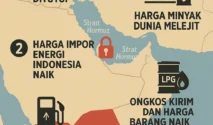Krisis Pengapalan di Selat Hormuz Dorong Harga Sepuluh Komoditas Naik Tajam