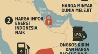 Krisis Pengapalan di Selat Hormuz Dorong Harga Sepuluh Komoditas Naik Tajam