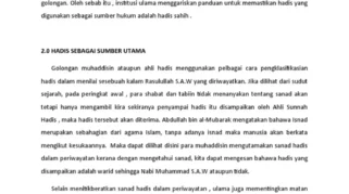 Kritik Sanad, Pilar Penting Menjaga Keaslian Hadis Nabi