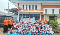 Kunjungan Edukasi Bencana ke BPBD Jatim Kembali Semarak Pasca Lebaran