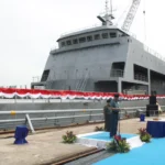 Lanal Banyuwangi Sambut KRI Teluk Kupang-519 untuk Pengamanan Arus Balik Lebaran di Ketapang‑Gilimanuk