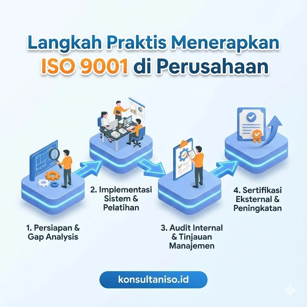 Langkah-langkah praktis: implementasi bertahap