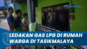 Ledakan Gas LPG Luluh Lantakan Rumah Warga Jember