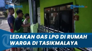 Ledakan Gas LPG Luluh Lantakan Rumah Warga Jember