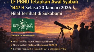 LF PBNU Umumkan 1 Dzulqadah 1447 H Jatuh pada Ahad 19 April 2026