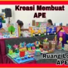 Mahasiswa KKN RPL Unmuh Jember Edukasi Ibu Kreatif dalam Pembuatan APE Murah di TKIT Permata Leces