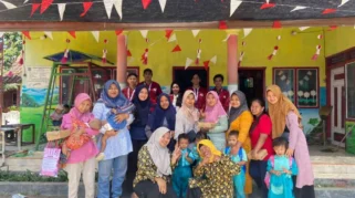 Mahasiswa KKN RPL Unmuh Jember Gelar Parenting Generasi Anti Pelit dan Pengenalan Tapak Suci di TK ABA Tanggul