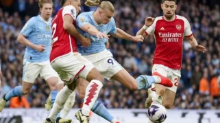 Manchester City Raih Kemenangan 2-1 atas Arsenal, Mempersempit Jarak Juara Premier League