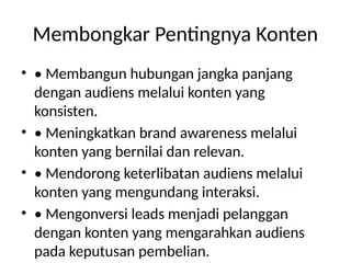 Membangun Hubungan Jangka Panjang melalui Kolaborasi Konten