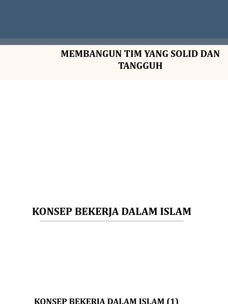 Membangun Mentalitas Tim yang Tangguh