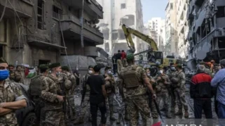 Mencekam! Israel gempur kota Tyre Lebanon Selatan, evakuasi paksa diberlakukan