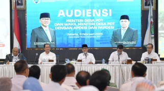 Mendes Yandri: Jaga Desa Lindungi Kades dari Oknum yang Ganggu Pembangunan Desa