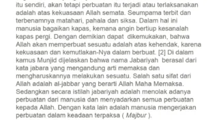 Mengenal Jabariyah: Aliran Teologi Islam yang Meniadakan Daya dan Peran Manusia