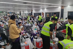 Menhaj Lepas Keberangkatan 391 Jemaah Haji Kloter Pertama Tahun 1447 H/2026