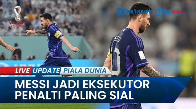 Messi Nyaris Cetak Gol Paling Susah di Dunia, Namun Tetap Sial di Nu Stadium