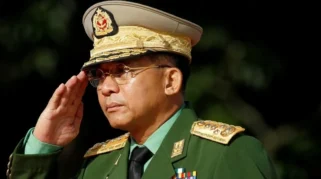 Min Aung Hlaing Resmi Dilantik Sebagai Presiden Baru Myanmar
