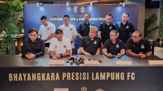 Moussa Sidibé Ganda Gol Bawa Bhayangkara Presisi Lampung FC Kalahkan PSIM Yogyakarta