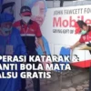 Munir Tempuh Ribuan Kilometer dari Kalimantan ke Banyuwangi untuk Program Bola Mata Palsu Gratis