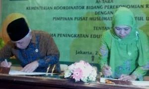 Muslimat NU dan Kemenko Perekonomian Kolaborasi Perluas Lapangan Kerja bagi Perempuan