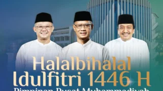 Muzani Halalbihalal dengan Ketua PP Muhammadiyah Bahas Isu Geopolitik