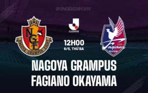 Nagoya Grampus vs Fagiano Okayama Imbang 1-1 di J1 100 Year Vision League
