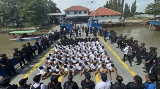 Napi Tipikor Kedapatan Ngopi di Kendari Dipindahkan ke Lapas Nusakambangan