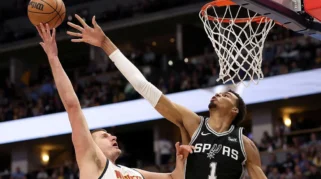 Nuggets Kalahkan Spurs 136‑134 OT, Akhiri Streak 11 Kemenangan Spurs
