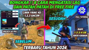 panduan cara mengatasi lag di Free Fire