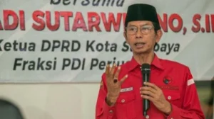 PDIP Belum Tunjuk Pengganti Ketua DPRD Surabaya, Posisi Masih Kosong Pasca Wafatnya Adi Sutarwijono